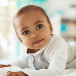 cute baby during tummy time the mother of all baby hacks